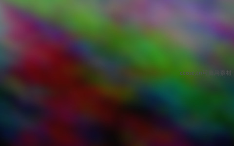 深邃彩霓虹光晕抽象图