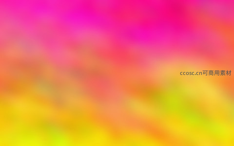 热烈粉黄撞色抽象图