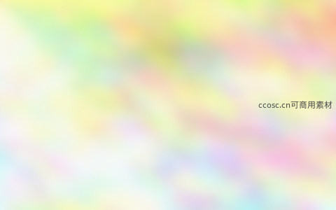 柔光黄粉梦幻抽象图