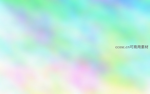 清新薄荷绿渐变抽象图