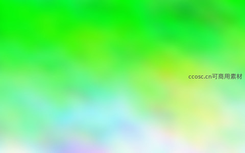 清新绿色渐变的自然抽象背景