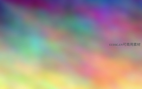 绚丽彩虹色调的抽象视觉盛宴