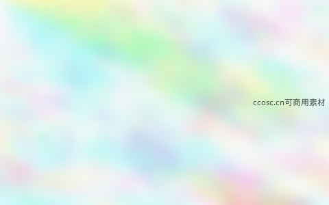 清新薄荷绿与淡彩交织的柔美背景