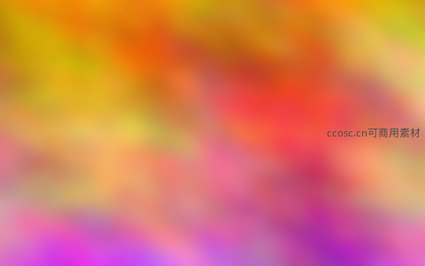 炽热橙红彩虹渐变图