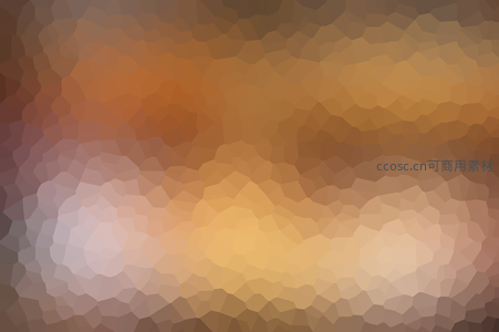 暖色调多边形艺术背景