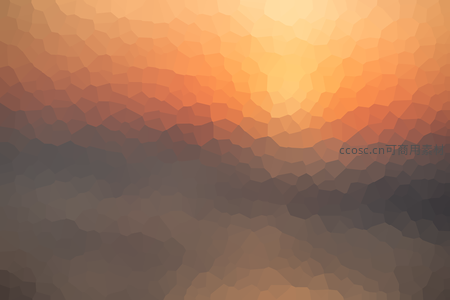 日落风格像素化渐变背景