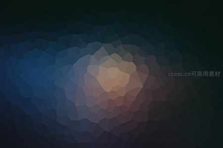 暗调蓝紫多边形抽象背景图