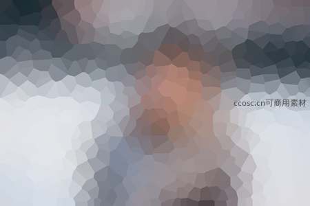 灰调多边形艺术抽象人像