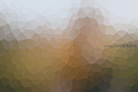 大地色调多边形渐变风景