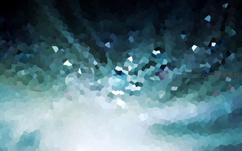 青蓝渐变多边形天空纹理