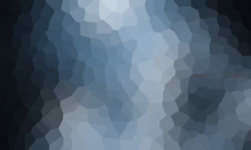 深邃蓝灰调多边形纹理