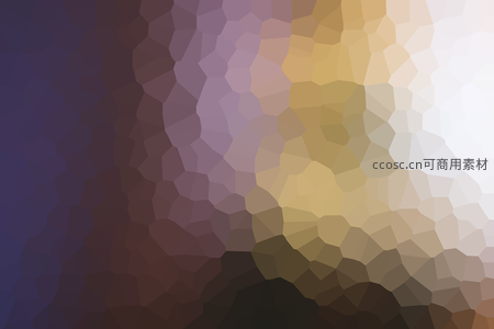 暖黄暗紫光影过渡