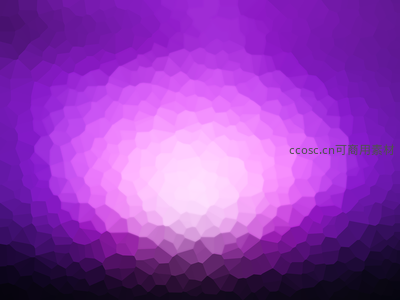 梦幻紫色渐变低多边形光晕