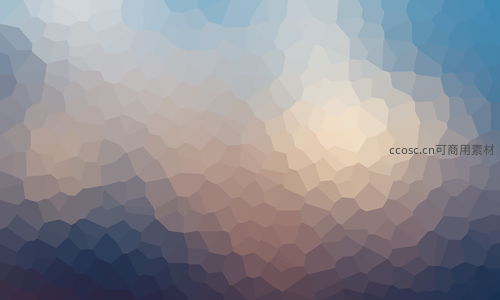 晨曦微光中的像素化天际