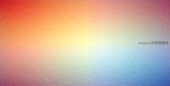 彩虹渐变多边形抽象背景