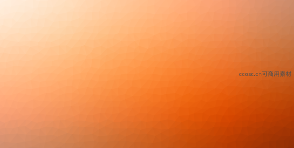 橙色渐变低多边形纹理背景