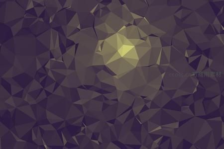 紫金之光：中心发光的多边形图案