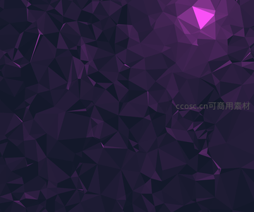 紫黑渐变几何立体背景