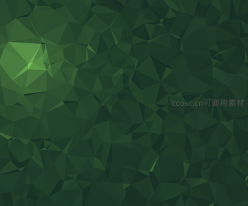 绿色低多边形自然纹理