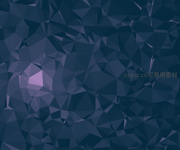 蓝灰与淡紫点缀的立体多边形抽象背景