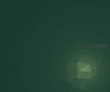 墨绿渐变低多边形图案