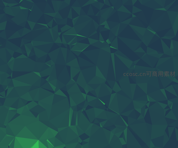 深绿交织多边形纹理