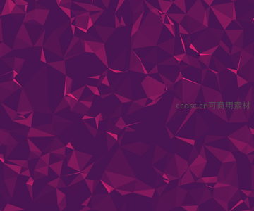 紫红低多边形抽象图