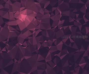 酒红立体三角形艺术背景图