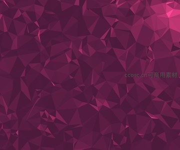 玫紫渐变多边形抽象艺术图