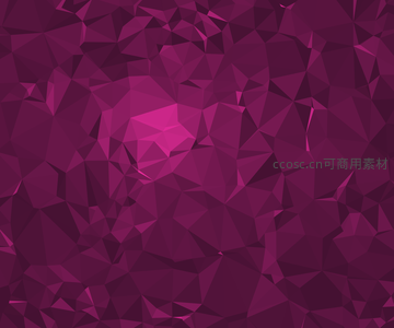 酒红多边形艺术纹理图案