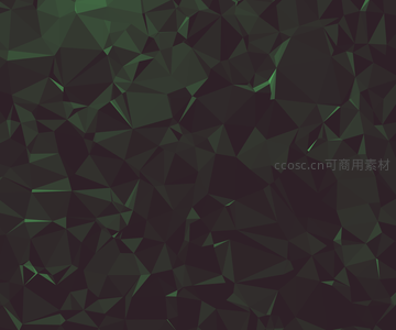 墨绿多边形科技感纹理