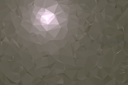 灰调多边形背景中的柔和光点