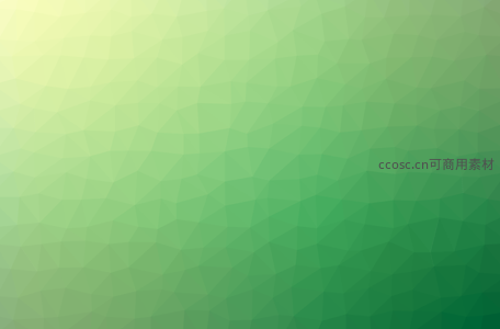 渐变绿色多边形几何抽象背景