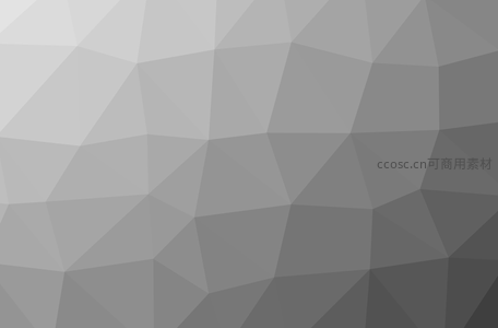 灰色调低多边形抽象几何图案
