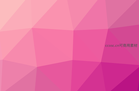 粉色多边形渐变背景图案