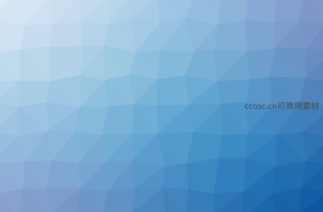 宁静蓝色多边形渐变背景