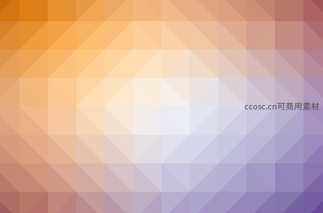 暖橙紫灰渐变几何背景