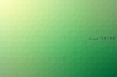 绿色渐变多边形抽象背景
