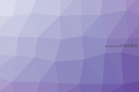 紫色低多边形抽象艺术