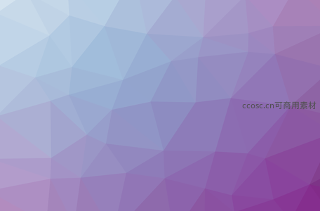 蓝紫渐变多边形艺术图