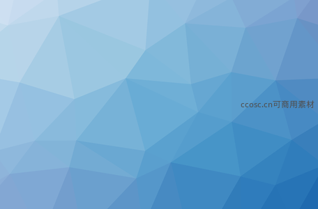 淡蓝多边形抽象背景图