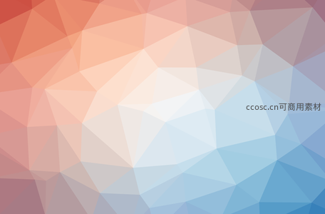 粉蓝撞色几何抽象艺术图