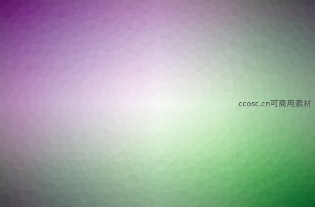 紫绿渐变多边形抽象背景