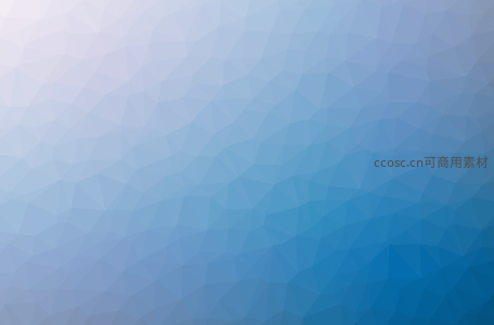 蓝白渐变低多边形背景