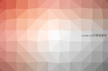 暖橙灰白多边形抽象艺术背景