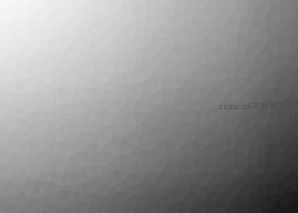 灰白渐变低多边形简约背景图