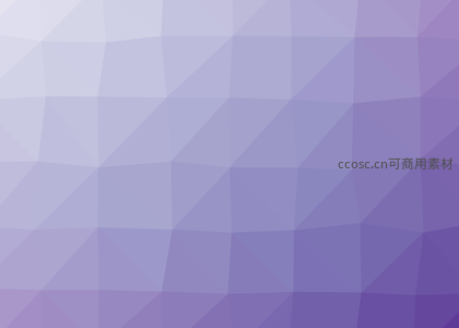 梦幻紫色低多边形艺术图