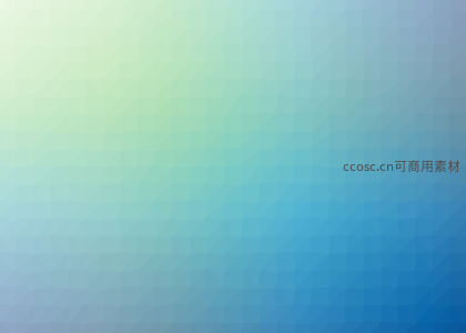 蓝绿渐变几何马赛克背景