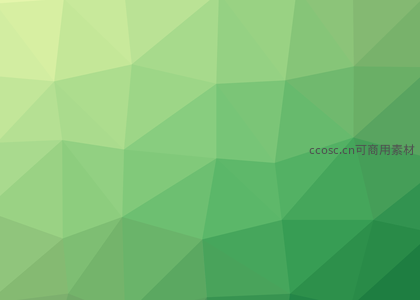 绿色多边形渐变背景图案