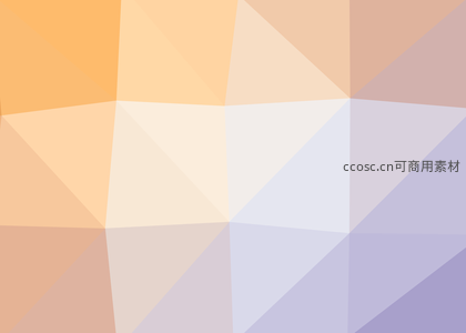 柔彩渐变多边形几何装饰背景
